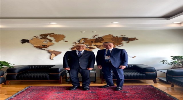 Beykoz Üniversitesi Rektörü Durman, ESTÜ Rektörü Özcanı ziyaret etti