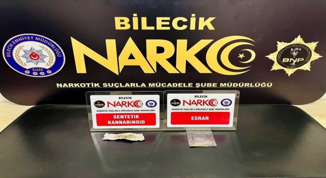 Bilecikte uyuşturucu operasyonu