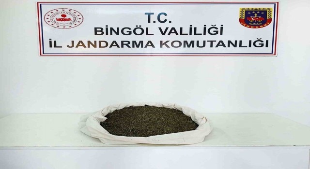 Bingölde 3 kilo 650 gram uyuşturucu madde ele geçirildi