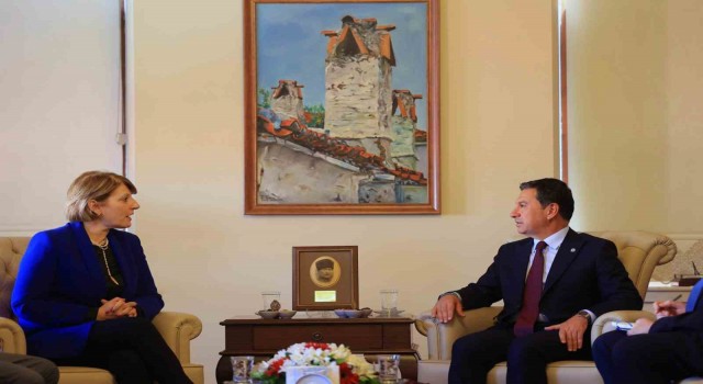 Birleşik Krallık Ankara Büyükelçisinden Başkan Arasa zZiyaret