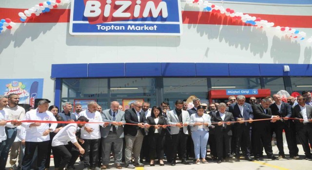 Bizim Toptan Market 183üncü mağazasını Şırnakta açtı