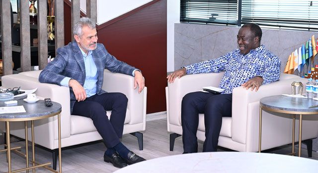 BM Mukim Koordinatörü Ahonsi'ye Başkan Öntürk’ten Ziyaret