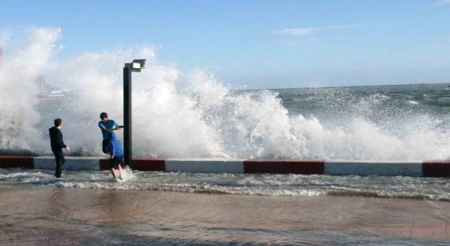 Bodrum-Kaş arası denizlerde fırtına uyarısı