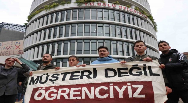 Boluda ulaşıma yapılan yüzde 63 zam öğrencileri ayaklandırdı