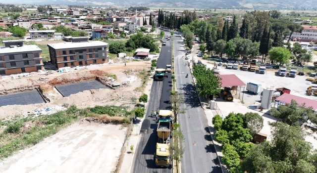 Büyükşehir Belediyesi Mehmet Ali Tosun Bulvarını yeniliyor