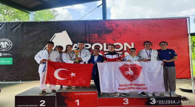 Büyükşehir Judo Takımı Slovenyadan derece ile döndü