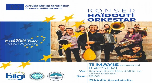 Büyükşehirden Avrupa Gününde “Hadouti Orkestar Konseri