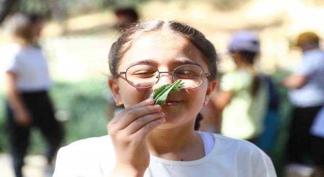 Büyükşehirin ‘Koku Bahçesi ilgi görüyor