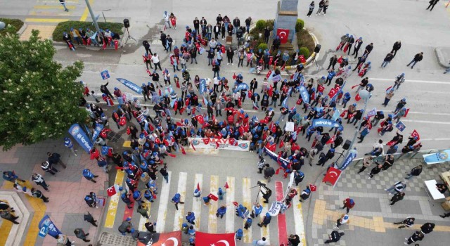 Çankırıda 1 Mayıs coşkusu