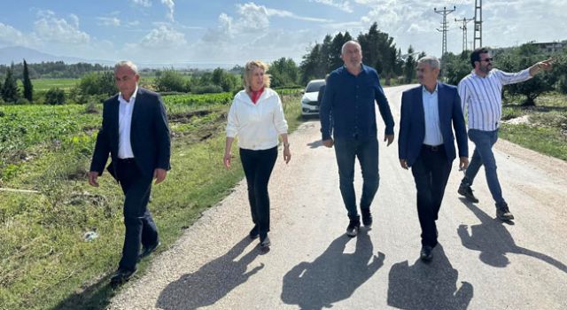 CHP Milletvekili Kaya, Yağışın Zarar Verdiği Köyleri Ziyaret Etti