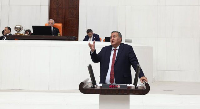 CHP'li Ömer Fethi Gürer TBMM'de Tarım Sorunlarına Dikkat Çekti