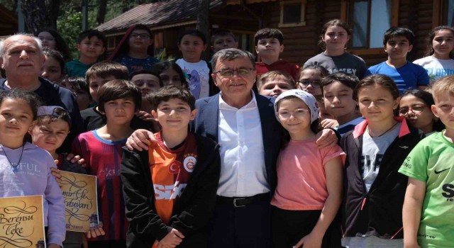 Çocuk Üniversitesi öğrencileri Konakpınarda stres attı