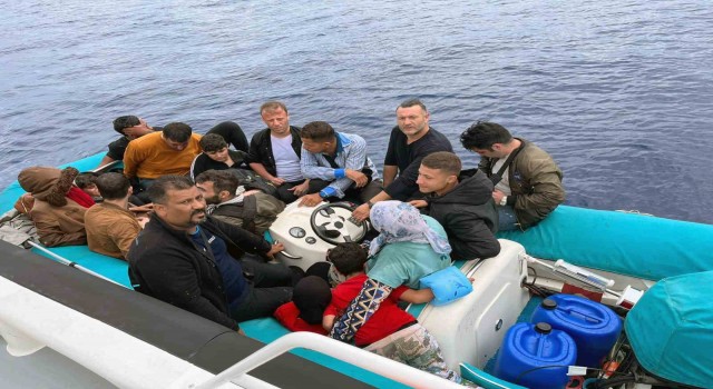 Datçada 45 düzensiz göçmen yakalandı