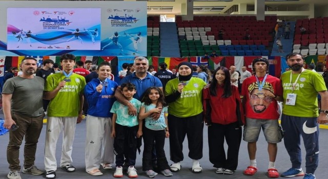 Depsaş Enerji sporcuları European Games Taekwondodan 6 madalya ile döndü