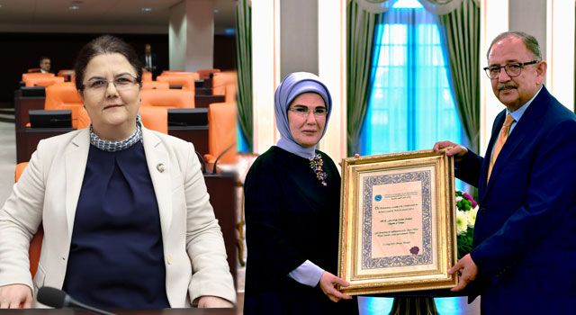 Derya Yanık’tan Emine Erdoğan’a “En İyi Proje Ödülü” Tebriği