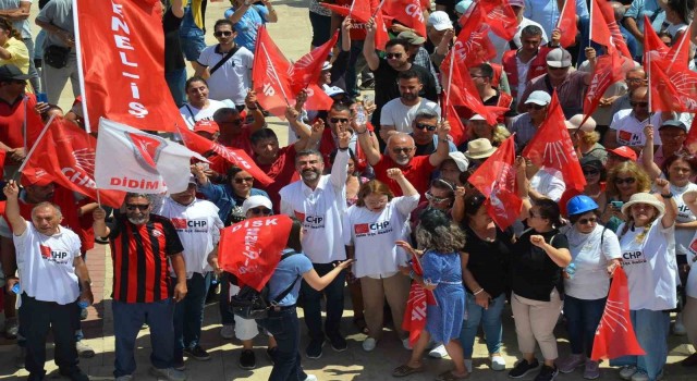 Didimde 1 Mayıs kutlandı