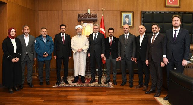 Diyanet İşleri Başkanı, Kahramanmaraş’ı Ziyaret Etti