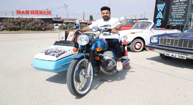 Kemal Sunal filmindeki motosiklet depremzedeler için satışa çıkarıldı