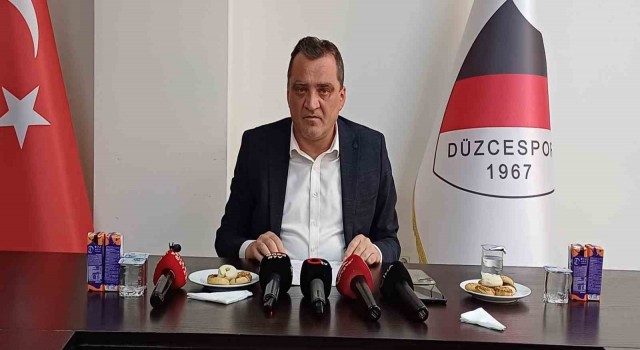 Düzcespor Kayyum Başkanı Kaltu: Düştük ama çıkacağız