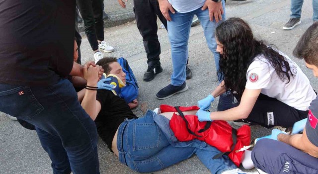 Ehliyetsiz sürücünün çarptığı gencin ayağı 3üncü kez aynı yerden kırıldı