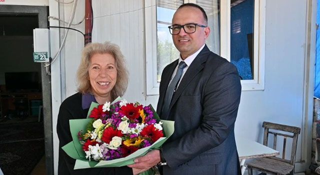 Emektar Hemşireye, İl Sağlık Müdüründen Vefa Ziyareti