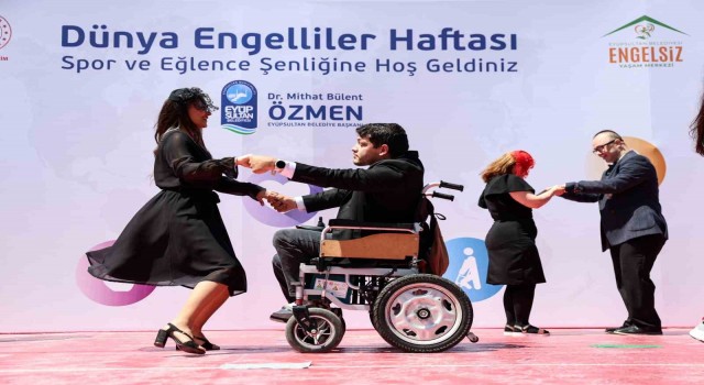 Engelliler Haftasında spor ve eğlence dolu şenlik