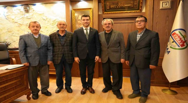 Erbaa Belediye Başkanı Karagöle Türkiye Medya Temsilcilerinden tebrik ziyareti