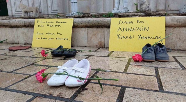 Filistinde hayatını kaybeden kadınlara ‘Anneler Gününde destek