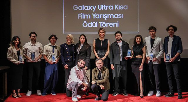Galaxy Ultra Kısa Film Yarışması Ödül Töreni’nde genç yönetmen adayları ödüllerini aldı