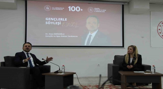 Gençlik ve Spor Bakan Yardımcısı Eminoğlu, Bakanlık her daim gençlerin yanında
