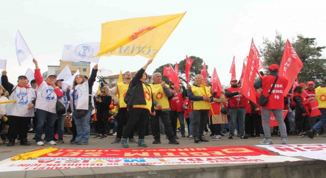 Giresunda 1 Mayıs kutlaması