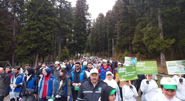 Giresunda orman yangınlarının azaltılması amacıyla etkinlik yapıldı