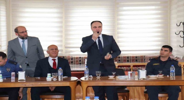 Hisarcık Kaymakamı İsmail Tosuna veda yemeği