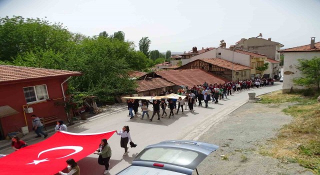 Hisarcıkta Gençlik Yürüyüşü