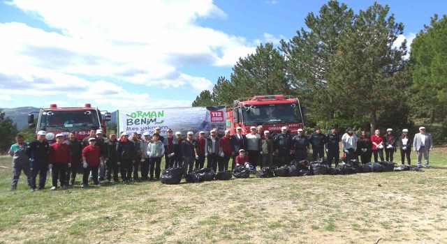 Hisarcıkta “Orman Benim” kampanyası etkinliği