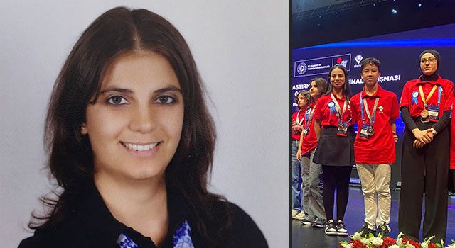 İELEV Özel Ortaokulu öğrencilerine "kimya" alanında TÜBİTAK'tan ikincilik ödülü