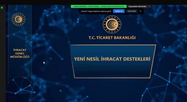 İhracat süreçleri ve devlet destekleri DENİBte konuşuldu