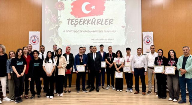 İl Liseler Arası Münazara Turnuvası Düzenlendi