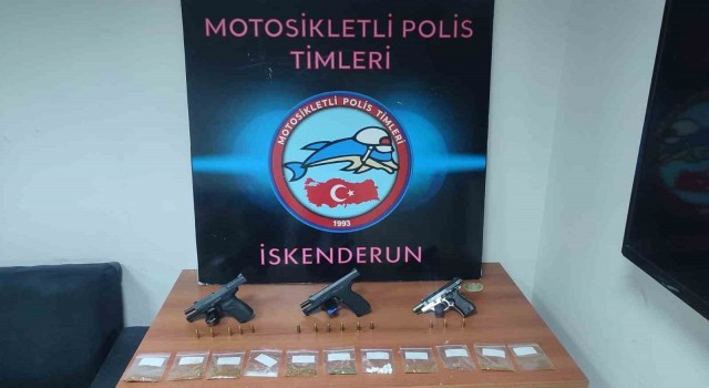 İskenderunda bin 133 şahıs ve  653 araç sorgulandı