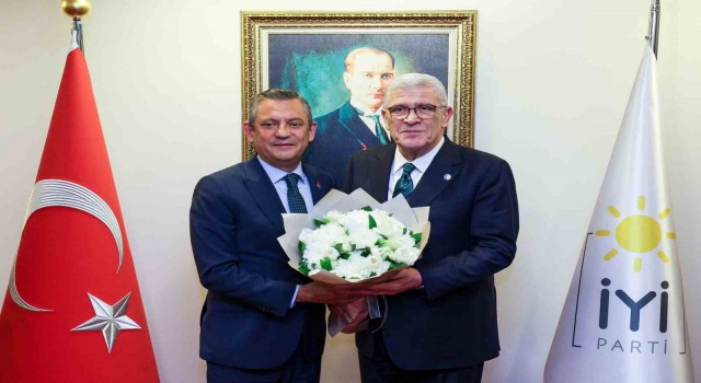 İYİ Parti lideri Dervişoğlu ile CHP Genel Başkanı Özelin görüşmesi başladı