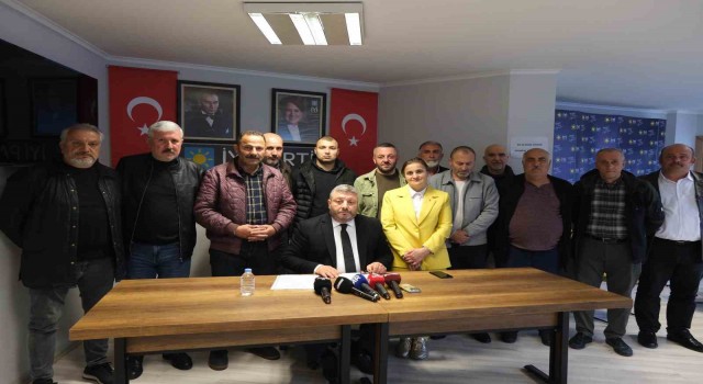 İYİ Parti Trabzonda istifalar sürüyor