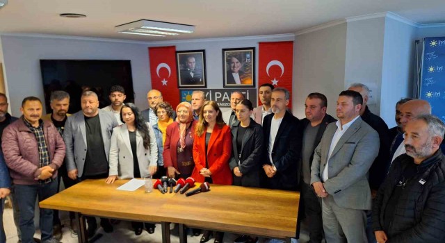 İYİ Partide istifalar nedeniyle il yönetimi düştü