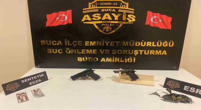 İzmirin en büyük ilçesinde huzur uygulamalarında 206 tutuklama