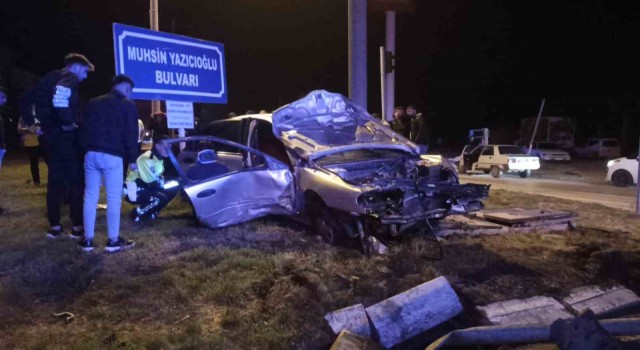 Kahramanmaraşda trafik kazası: 2 yaralı