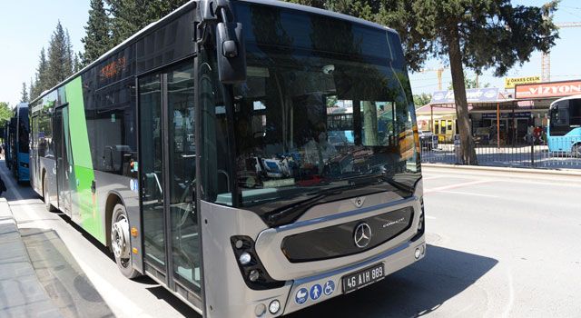 Kahramanmaraş’ın İlk Hibrit Otobüsleri Yollarda