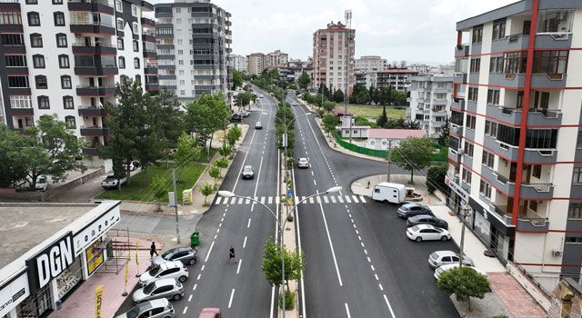 Kahramanmaraş'ta Başkonuş Caddesi ve Bağlantı Yolları Yenilendi