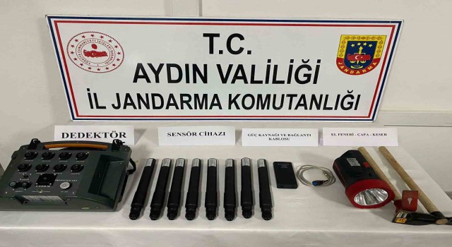 Karacasuda tarihi eser operasyonu: 1 gözaltı