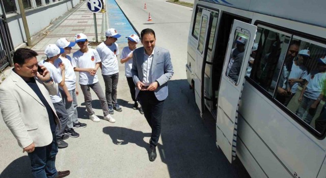 Kaymakam Bolat Trafik Haftası dolayısıyla denetimlerde bulundu