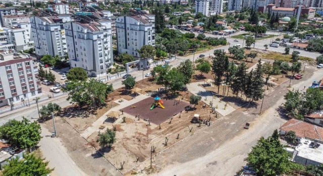 Kepez Belediyesinden çocuklara yeni parklar