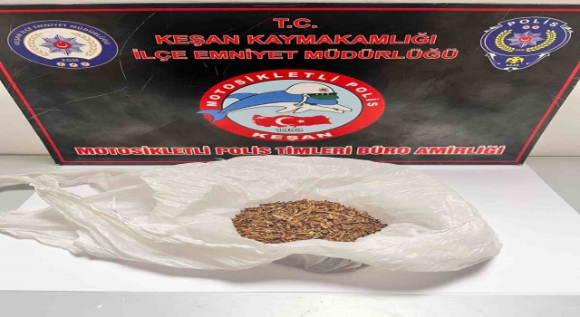 Keşanda 2 şüphelinin üst aramasında 20,63 gram uyuşturucu ele geçirildi